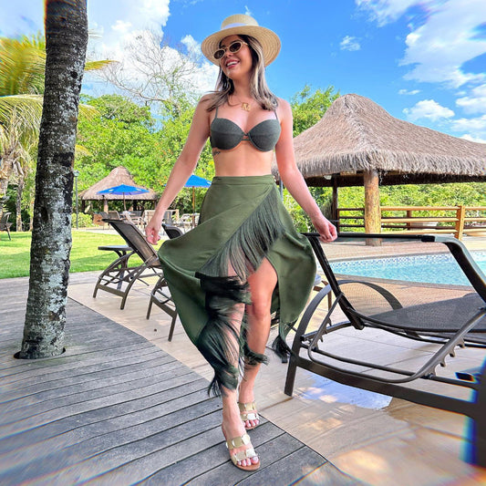 Boho Two-Piece Set – Midnight Swim