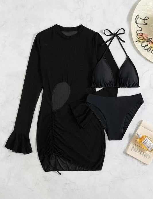 Minimalist Triangle Bikini – Vintage Chic