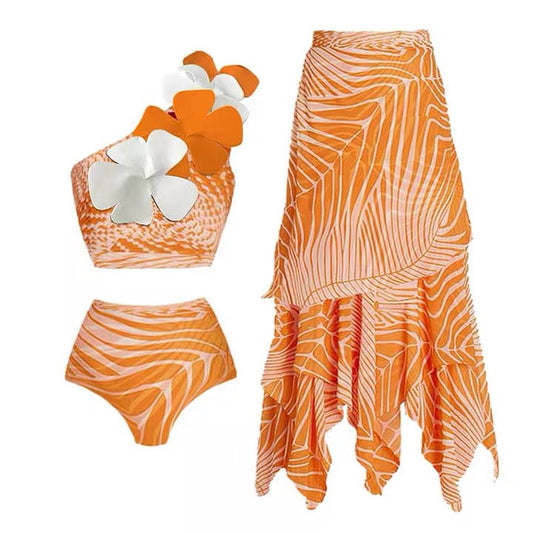 Luxe Cut-Out Bikini – Vintage Chic