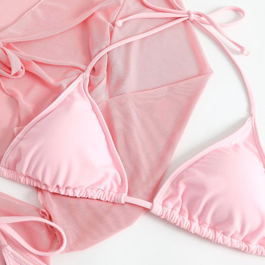Allure Strappy Swimsuit – Halter Luxe