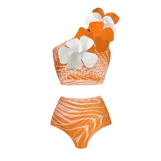 Luxe Cut-Out Bikini – Vintage Chic