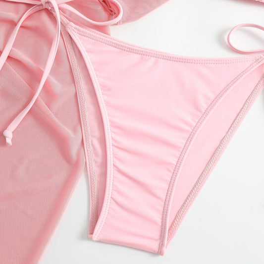 Allure Strappy Swimsuit – Halter Luxe