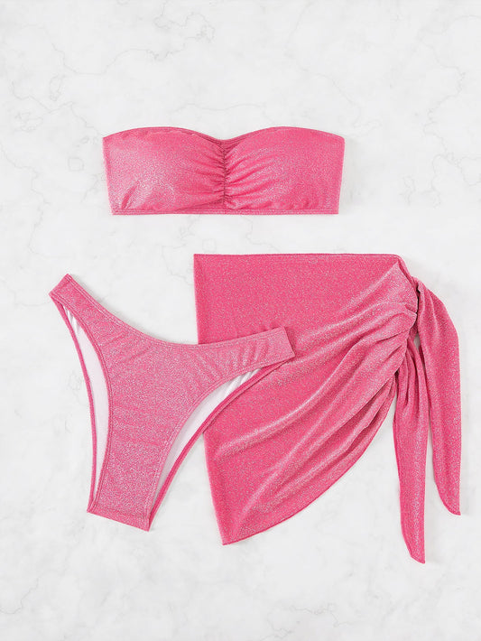 Romantic Strappy Swimsuit – Ocean Escape