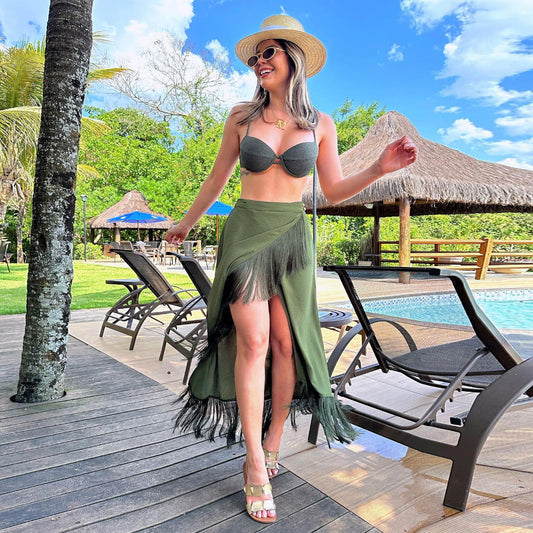 Boho Two-Piece Set – Midnight Swim