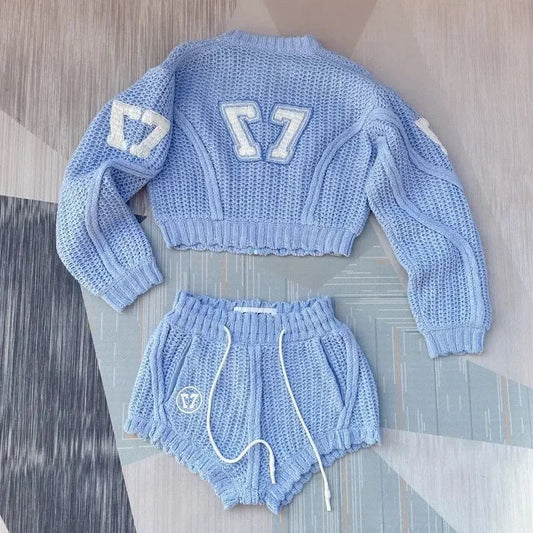 Backyard Kisses Shorts Set