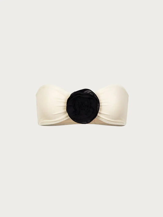 Fleur Luxe Bandeau Bikini Set