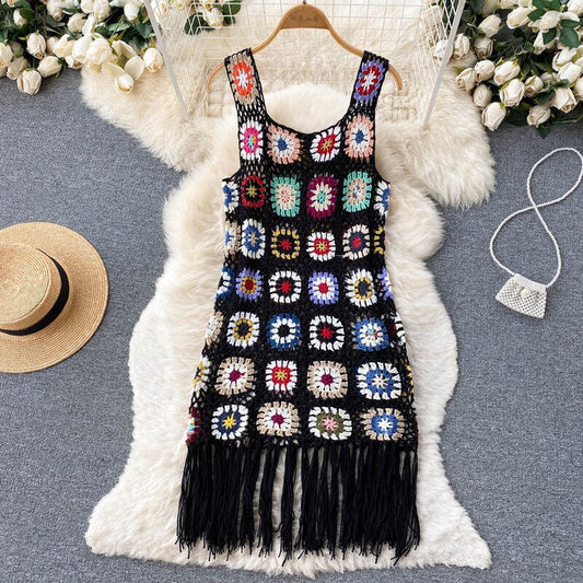 Bohemian Party Midi Dress
