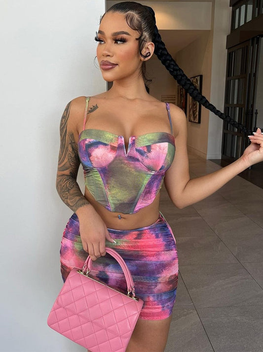 No Time For Tears Skirt Set