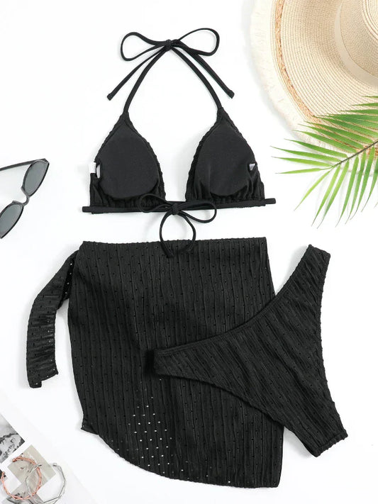 Bold Triangle Bikini – Ocean Escape