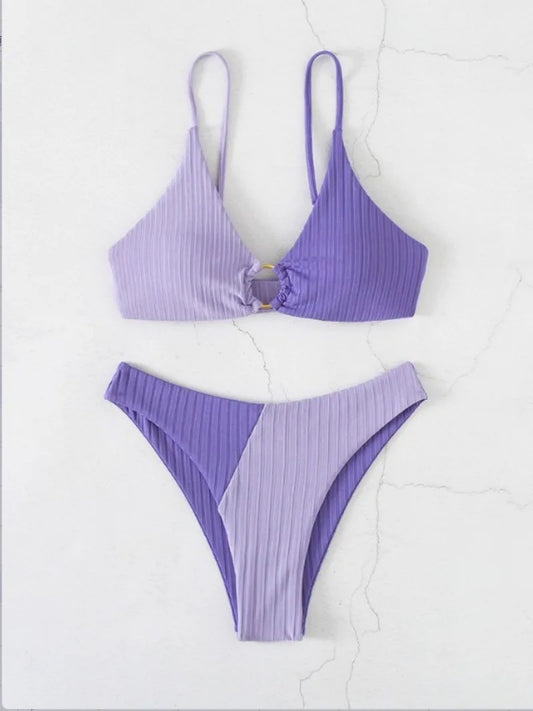 Sculpted Triangle Bikini – Halter Luxe