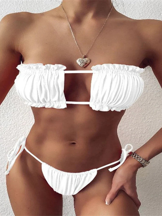 Marble Tie Swim Dress