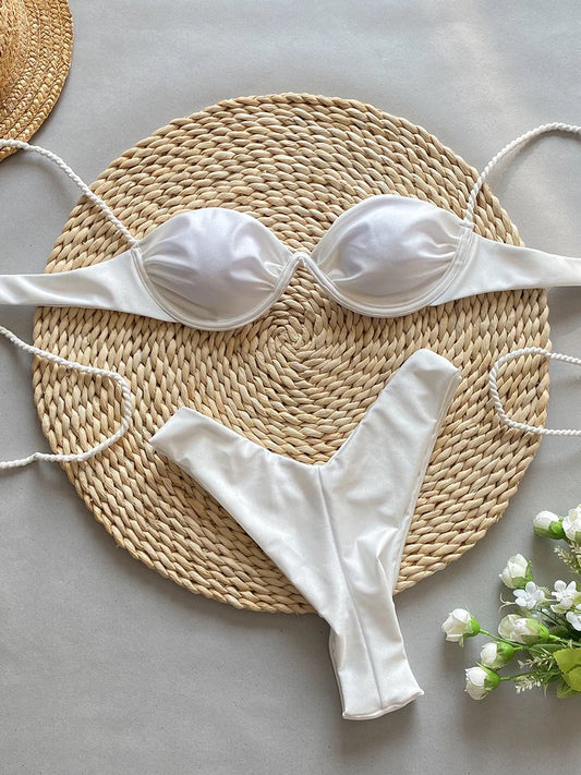 Sculpted High-Waist Bikini – Wave Rider