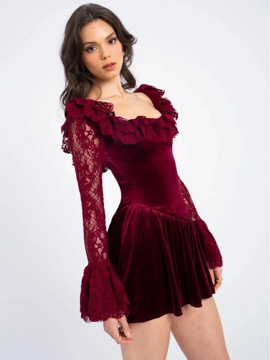 Dance Me To Your Beauty Mini Dress