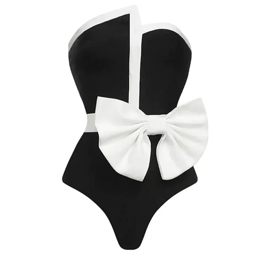 Boho High-Waist Bikini – Midnight Swim