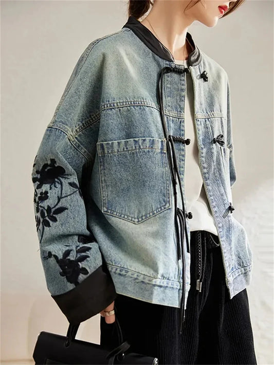 Comet'S Kiss Denim Polished Jacket