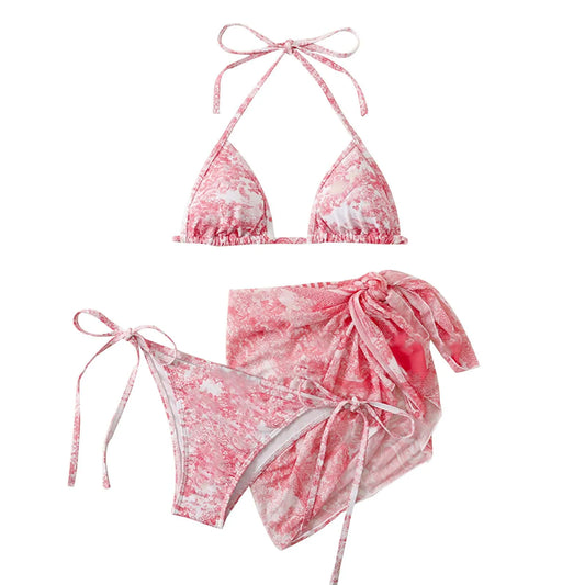 Boho Strappy Swimsuit – Crisscross Style