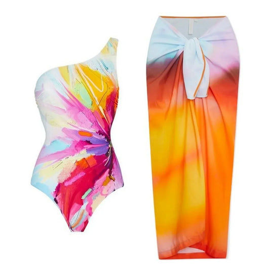 Bold Two-Piece Set – Crisscross Style