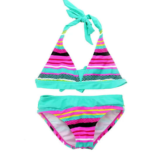 Romantic Cut-Out Bikini – Tropical Bloom