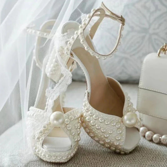 Tied In Forever Pump Sandals