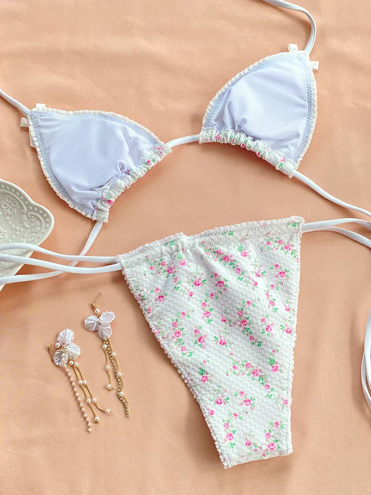 Sculpted Cut-Out Bikini – Satin Glow