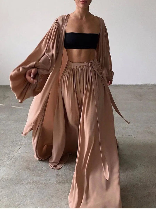 Want To Walk Home Together Pants Set