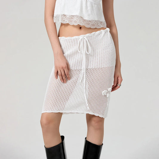 See-Through Crochet Vacation Wrap