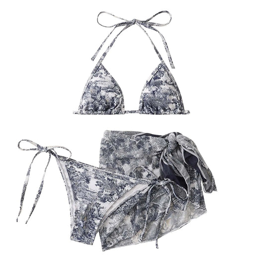Boho Strappy Swimsuit – Crisscross Style