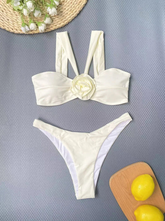 Boho Strappy Swimsuit – Midnight Swim