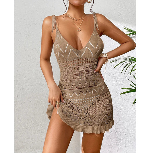 Halter Tight Breezy Kaftan