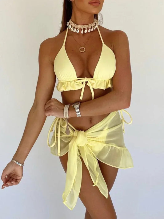 With Mesh Poolside Style