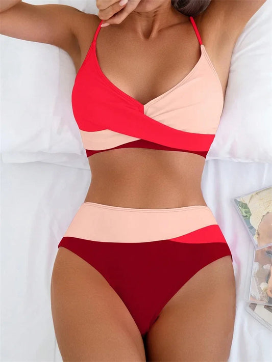 Patchwork String Beach Cover-Up