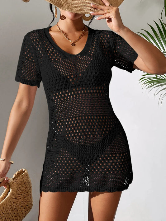 Sexy V-Neck Poolside Style
