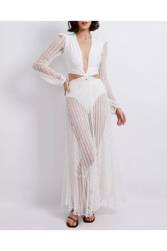 Chic Two-Piece Set – Crisscross Style