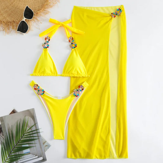 Chic Two-Piece Set – Midnight Swim