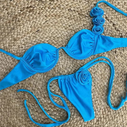 Sculpted Cut-Out Bikini – Vintage Chic