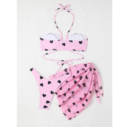 Glam Strappy Swimsuit – Golden Hour