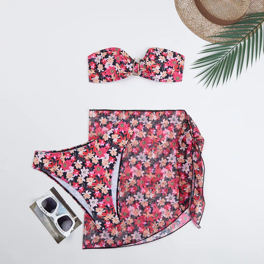 Glam Strappy Swimsuit – Vintage Chic