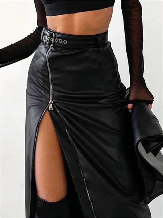 Under The Hot Sun Midi Skirt