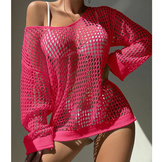 Round Neck Poolside Style