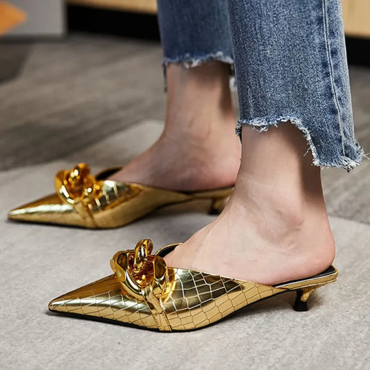 Can't Wait Till The Morning Mules Shoes