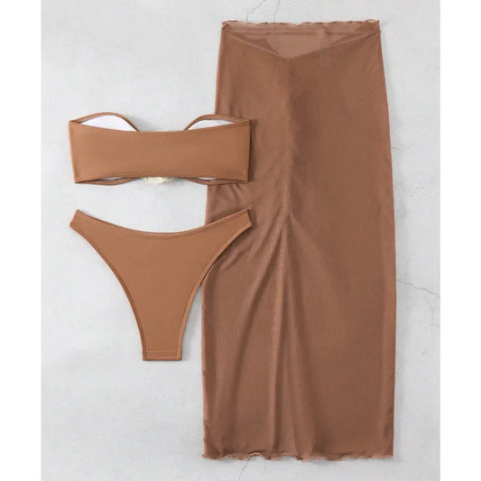 Minimalist Two-Piece Set – Golden Hour