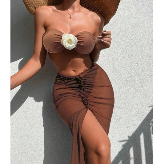 Minimalist Two-Piece Set – Golden Hour