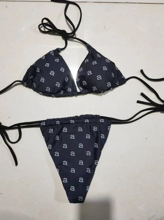 Boho Triangle Bikini – Vintage Chic
