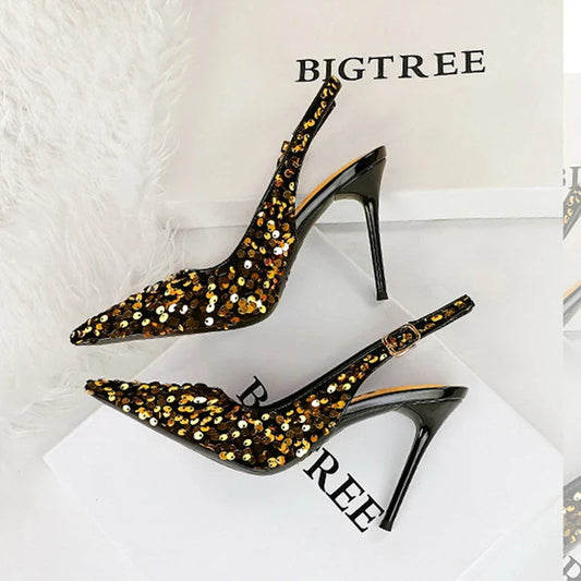 Echo of Glory Slingback Shoes