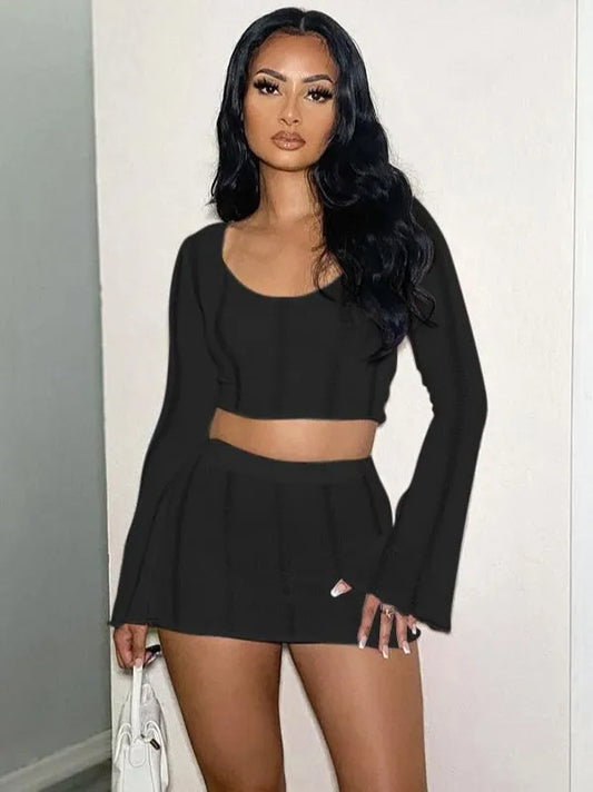 Build up your confidence Skirt Set