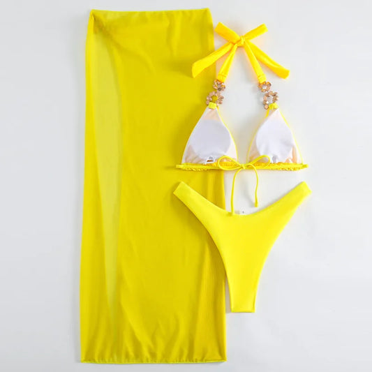 Chic Two-Piece Set – Midnight Swim