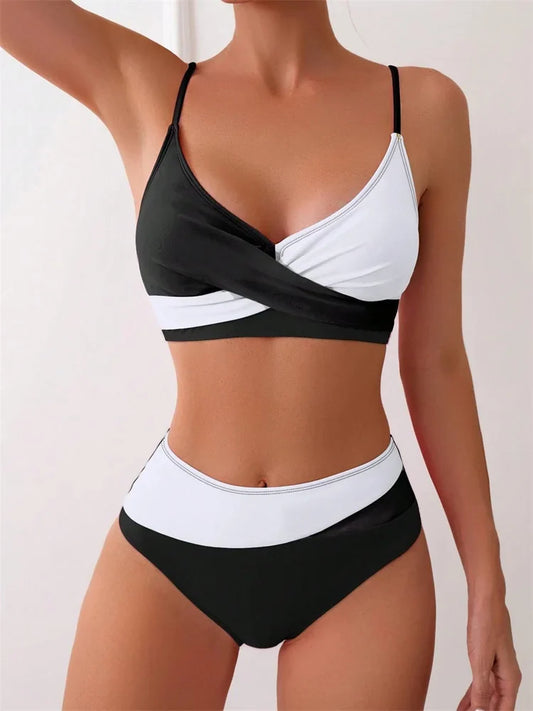 Patchwork String Beach Cover-Up