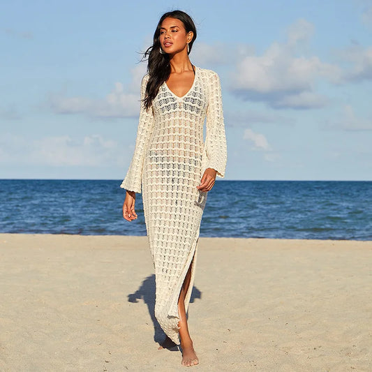 Sheer Batwing Breezy Kaftan
