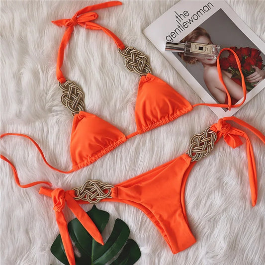 Refined Strappy Swimsuit – Floral Dream