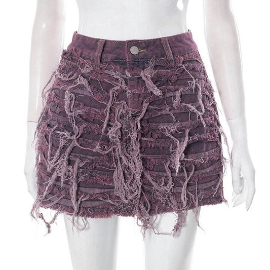 No Shame Left Mini Skirt